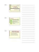 Bài giảng tín dụng trung và dài hạn