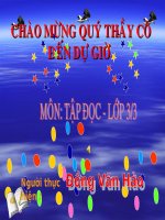 VỀ QUÊ NGOẠI TĐ LỚP 3