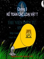 Slide kế toán các loại vật tư