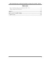 một số giải pháp nâng cao hiệu quả huy động vốn và sử dụng vốn của ngân hàng thương mại phương đông chi nhánh tây đô từ năm 2009 đến năm 2011