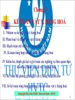 Slide kế toán vật tư hàng hóa