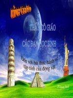 Tập tính của động vật _Truong THPT Đội Cấn