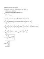 Một bài toán tổng hợp dao động