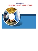 Bài giảng kế toán đại cương_chương 4  Đánh giá các đối tượng kế toán
