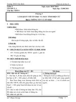 Giáo án tin học 6 Cả năm