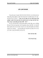 công tác huy động vốn tại ngân hàng nông nghiệp và phát triển nông thôn chi nhánh huyện yên lập, tỉnh phú thọ - thực trạng và giải pháp giai đoạn 2009 – 2011