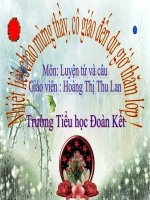 Ôn tập về cấu tạo từ