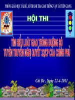 bai 13 an toan giao thong