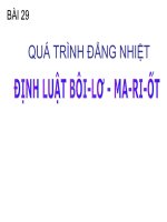 định luật Bôi-Lơ-Ma ri ôt