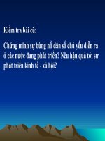 Bài 5: Một số vấn đề của châu lục...