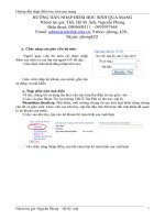 hướng dẫn nhập điểm