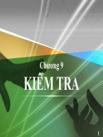 KIỂM TRA QUẢN TRỊ TÀI CHÍNH (NGOẠI THƯƠNG)