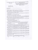 Đề thi GVDG cấp tỉnh năm học 2011-2012