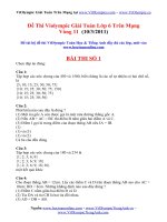 De thi violimpic toan vong 12 (2010 - 2011)