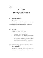 Tài liệu kế toán quản trị bài 5 phân tích biến động của chi phí