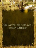 Bài 36. duyên hải nam trung bộ