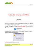 Sử dụng phần mềm Lecturemaker 2.0