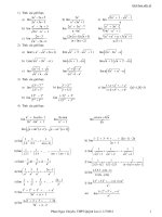 giới hạn dãy số hay đầy đủ