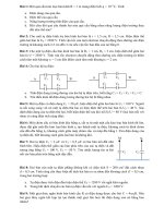 Bài tập Tụ điện