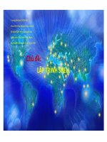 Chủ đề LẬP TRÌNH SHELL