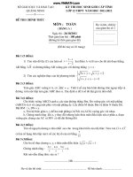 đề-đáp án hsg quảng ninh bảng A