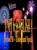 Unit 6 Grade 9 Leson 2 Líten & Speak