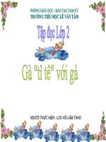 gà tỉ tê với gà