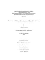 three extensions to the inventory theoretic approach- a transportation selection model, a discrete event simulation of the inventory theoretic approach, postponement from an inventory theoretic perspective