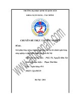 giải pháp tăng cường công tác huy động vốn tại chi nhánh ngân hàng nông nghiệp và phát triển nông thôn nam hà nội