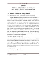 giải pháp nâng cao hiệu quả hoạt động cho vay tiêu dùng tại ngân hàng eximbank chi nhánh thủ đức