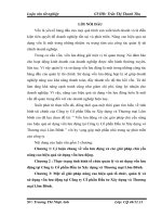 vốn lưu động và các giải pháp chủ yếu nâng cao hiệu quả sử dụng vốn lưu động tại công ty cổ phần đầu tư xây dựng và thương mại lâm bình