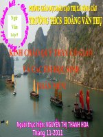 Tiết 56: ĐOÀN THUYỀN ĐÁNH CÁ