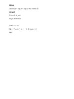 Giúp bạn giải BT logarit