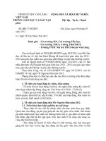 Công văn nghỉ tết toàn nước