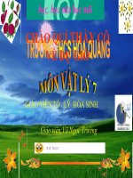 bài:17 sự nhiễm điện do cọ xát