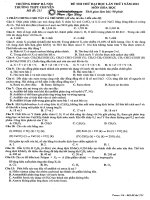 HOT HOT, đề thi thử lần 1 ĐHSP HÀ NỘI