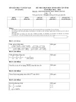 Đề MTCT An Giang 2011-2012