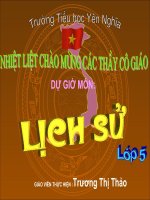 Bài 17:Chiến thắng Lịch sử Điện Biên Phủ