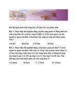 ai có thể giải hai bài này?