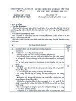 HDC HSG cấp tỉnh môn Ngữ văn BT năm học 2011 - 2012