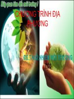 Chương trình địa phương ( Phần TLV )