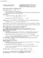 đề thi thử tư duy đại học 2012-1