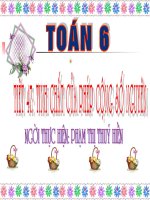 Tính chất của phép cộng số nguyên