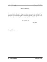 kiểm toán khoản mục tài sản cố định trong kiểm toán báo cáo tài chính tại công ty tnhh tư vấn kế toán và kiểm toán việt nam (ava)