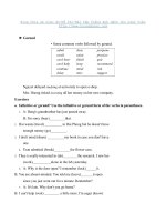 GERUND EXERCISE -ÔN TẬP V-ING