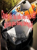 phòng chống tai nạn giao thông