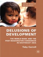 carroll - delusions of development; the world bank and the post-washington consensus in southeast asia (2010)