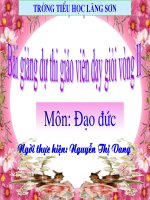 Đạo đức 5 - Em yêu quê hương (Tiết 2) _ Tuần 20