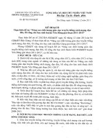 Kế hoạch thực hiện đề án