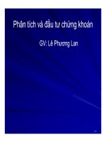 Chương 1 nhập môn phân tích và đầu tư chứng khoán